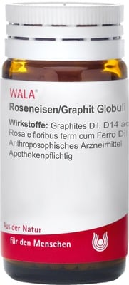 Roseneisen/Graphit Globuli