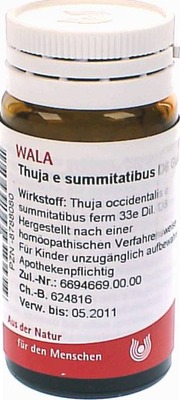 Thuja e summitatibus D6 Globuli