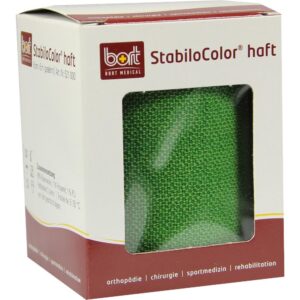 BORT StabiloColor haft Binde 8cm grün