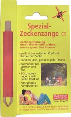 Spezial-Zeckenzange