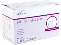 KLINION Soft fine plus Pen-Nadeln 6mm 31 G 0