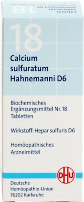 DHU Schüssler-Salz Nr. 18 Calcium sulfuratum D 6 Tabletten