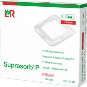 SUPRASORB P PU-Schaumv.15x15 cm nicht klebend