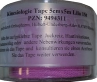 KINESIOLOGIE Tape 5 cmx5 m lila