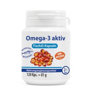 omega-3 aktiv Fischöl-Kapseln