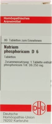 NATRIUM PHOSPHORICUM D 6 Tabletten