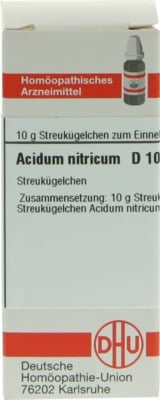 ACIDUM NITRICUM D 10 Globuli