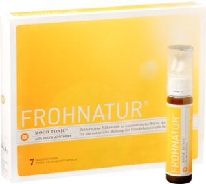 FROHNATUR Mood Tonic Trinkfläschen mit Kapseln