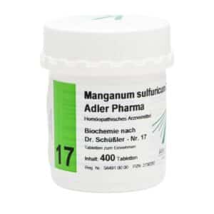 Manganum sulfuricum D12 Adler Pharma Nr.17