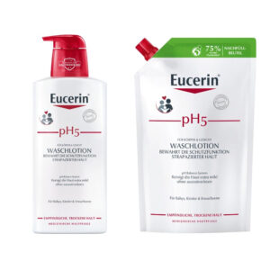 Eucerin pH5 WASCHLOTION + Nachfüllpackung im Set