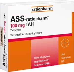 ASS-ratiopharm 100 mg TAH