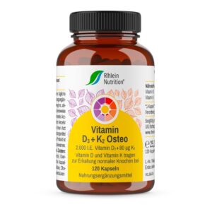 R(h)ein Nutrition Vitamin D3 + K2 Osteo