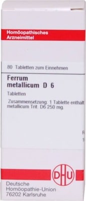 FERRUM METALLICUM D 6