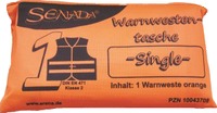 SENADA Warnweste orange Single Tasche