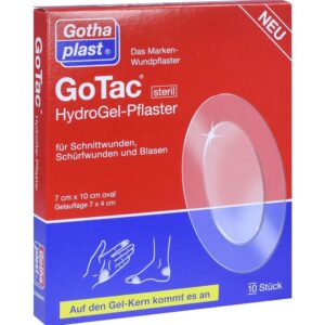 GOTAC HydroGel-Pflaster 7x10 cm steril