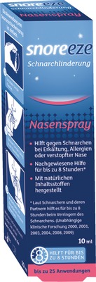 SNOREEZE Schnarchlinderung Nasenspray