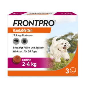 FRONTPRO Kautabletten Hunde 2 - 4kg