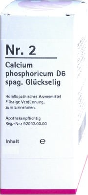 NR.2 Calcium phosphoricum D 6 spag.Glückselig