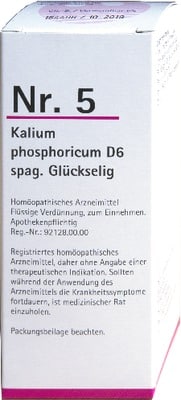 NR.5 Kalium phosphoricum D 6 spag.Glückselig