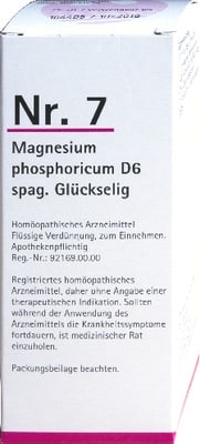 NR.7 Magnesium phosphoricum D 6 spag.Glückselig