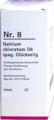 NR.8 Natrium chloratum D 6 spag.Glückselig