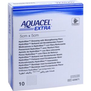 AQUACEL Extra 5x5 cm Verband