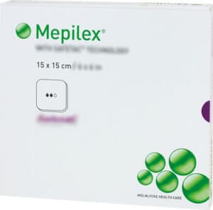 MEPILEX 15x15 cm Schaumverband