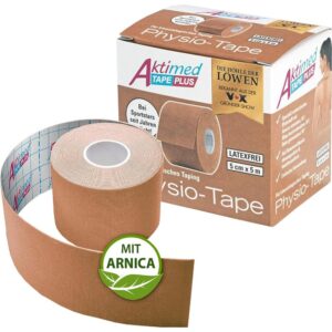 AKTIMED Tape Plus elast.m.Zusatzn.5cmx5m beige