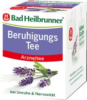 Bad Heilbrunner Beruhigungstee mit Lavendelblüten