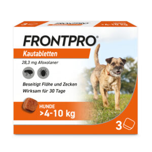 FRONTPRO Kautabletten Hunde >4-10kg