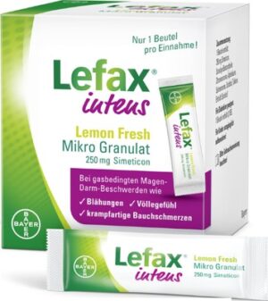 LEFAX intens Lemon Fresh 250 mg Granulat