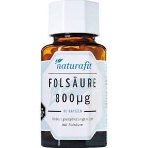 Naturafit Folsäure 800 µg Kapseln