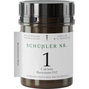 Schüssler Nr.1 Calcium Fluoratum D 12 Tabletten