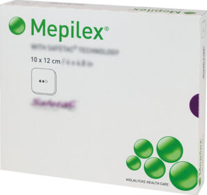 MEPILEX 10x12 cm Schaumverband