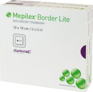 MEPILEX Border Lite Schaumverb.10x10 cm steril