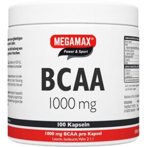 Bcaa 1.000 mg Megamax Kapseln