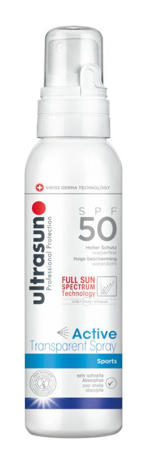 ultrasun Active Transparent Spray SPF 50