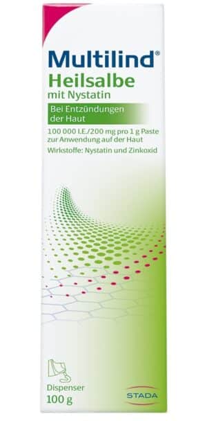 Multilind Heilsalbe mit Nystatin