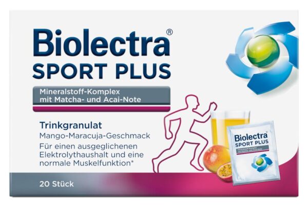 BIOLECTRA Sport Plus Trinkgranulat