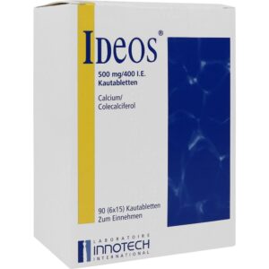 IDEOS 500MG/400 I.E.