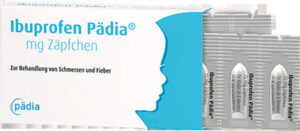 Ibuprofen Pädia 150 mg Zäpfchen