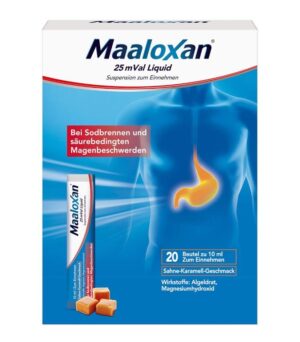 MAALOXAN® Liquid bei Sodbrennen & Magenschmerzen