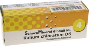 SCHUCKMINERAL Globuli 4 Kalium chloratum D6