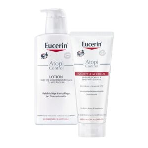 Eucerin AtopiControl Neurodermitis Intensivpflege Lotion und Akutpflege Set