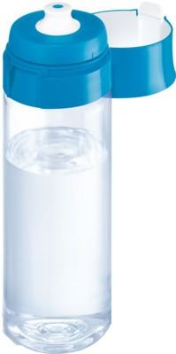 BRITA fill & go Wasserfilter-Flasche Vital blue