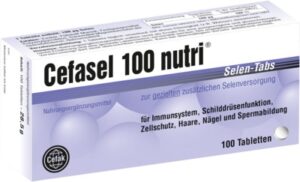 Cefasel 100 nutri Selen-Tabs