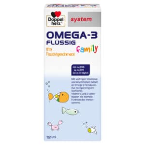 Doppelherz system OMEGA-3 FLÜSSIG family