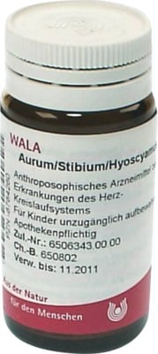 WALA Aurum/Stibium/Hyoscyamus Globuli