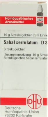 SABAL SERRULATUM D 3 Globuli