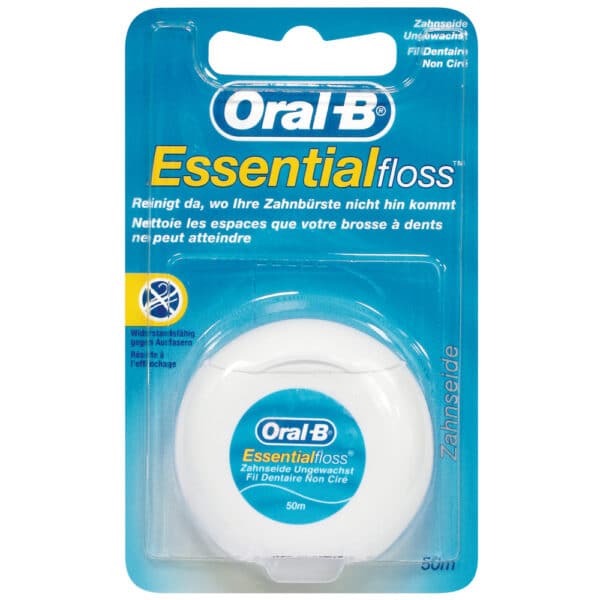 ORAL B Zahnseide ungewachst 50 m